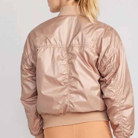 Old Navy Oversized Bomber Jacket - Picture 3 of 4